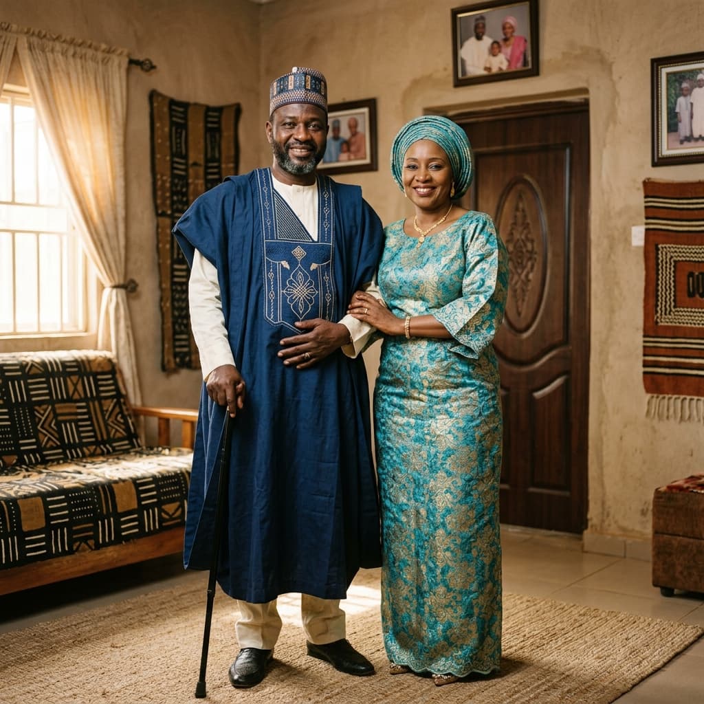 Ibrahim and Zainab portrait